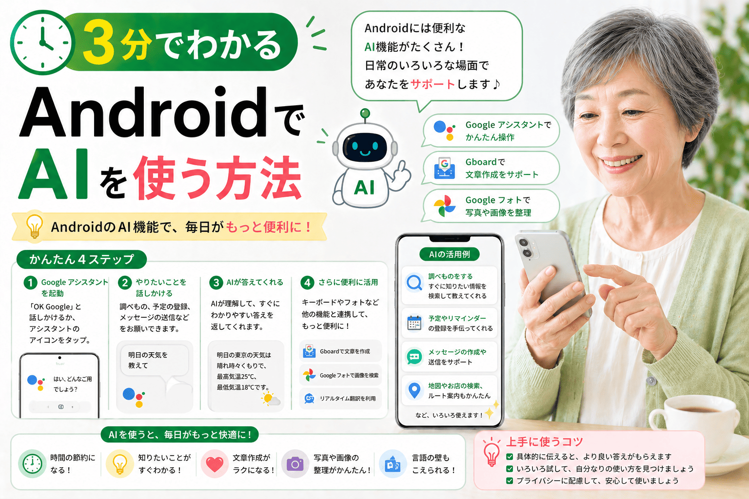 3分でわかる AndroidでAIを使う方法